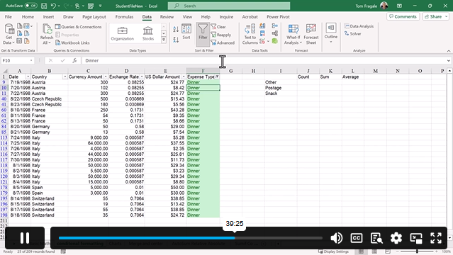 Learn Filtering Techniques In Microsoft Excel Training Express