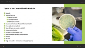 Sneak Peek of Level 2 Food Hygiene and Safety for Catering