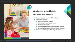 Sneak Peek of Childcare and Nannying Diploma