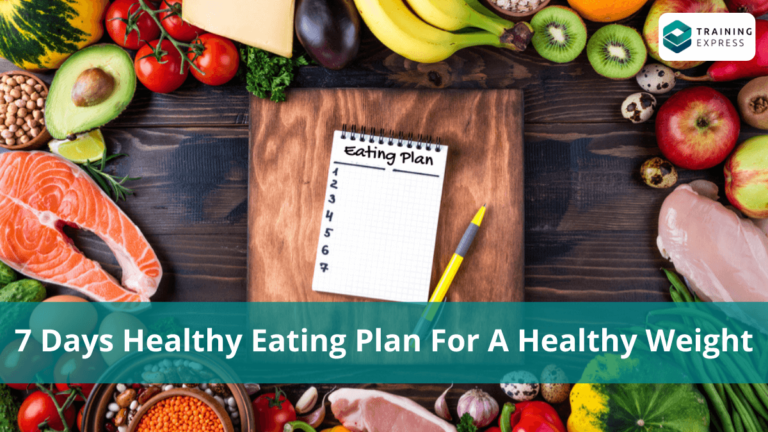 Healthy Eating Training Program Example 7 Days Healthy Eating Plan for A Healthy Weight – Training Express