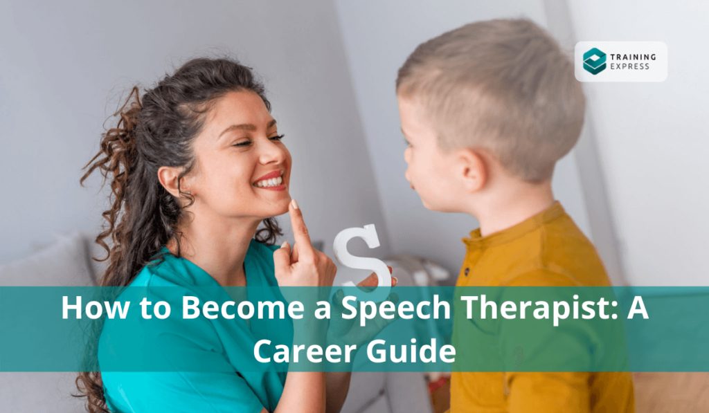 the job of a speech therapist