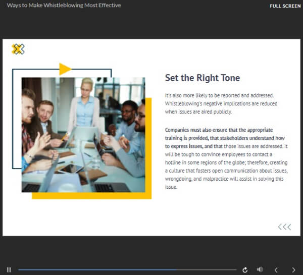 Whistleblowing – Training Express