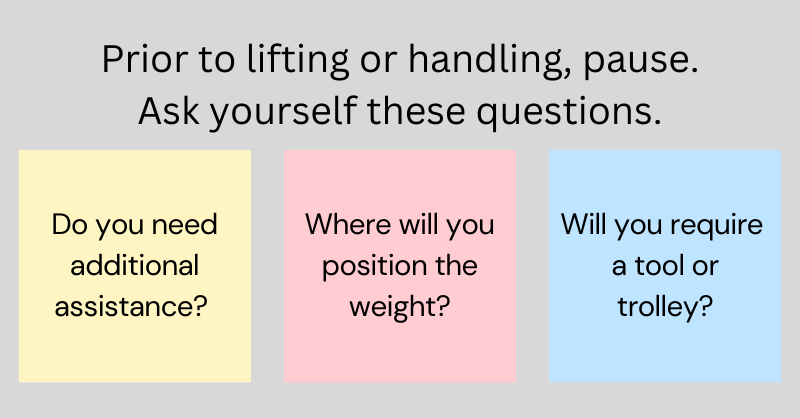 Manual Handling Weight Limit in the UK