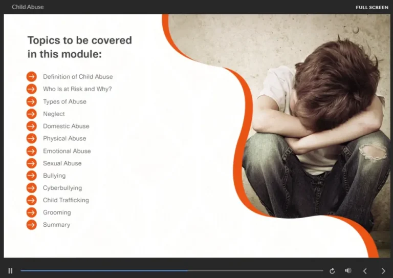 Sneak peek of Level 3 Safeguarding Children & Vulnerable Adults