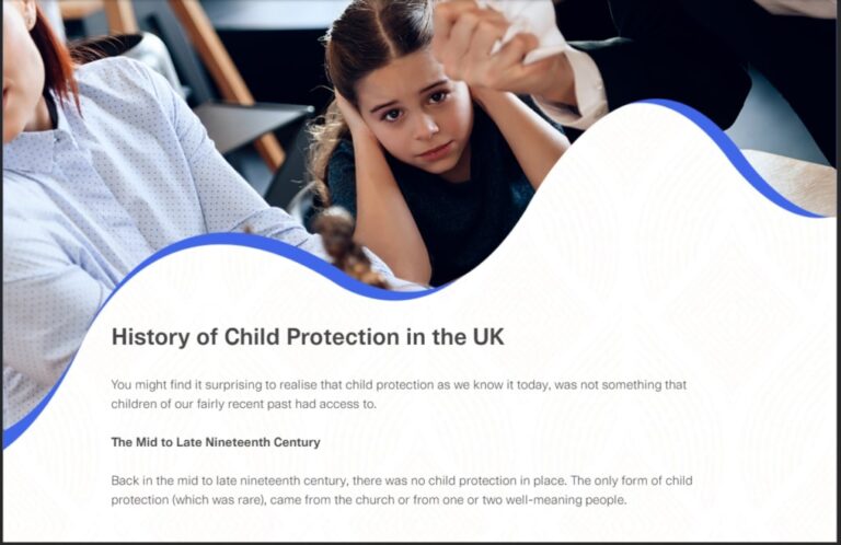 Child Safeguarding and Protection