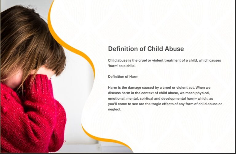Child Safeguarding and Protection Training