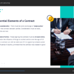 Legal Aspects of Contracting