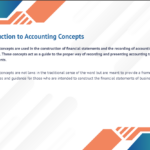 Accounting and Finance Course Introduction