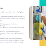 Cleaning Training Cleaning Introduction Module