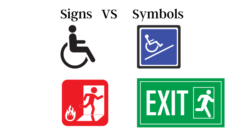 Difference Between Signs and Symbols