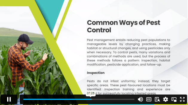 Methods of Pest Control – Training Express