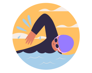 Health-Enhancing Freestyle Swimming Techniques
