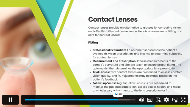 Optometry Techniques – Training Express