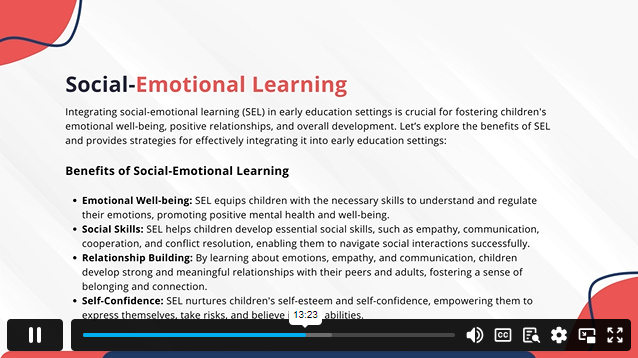 Early Childhood Mental Health