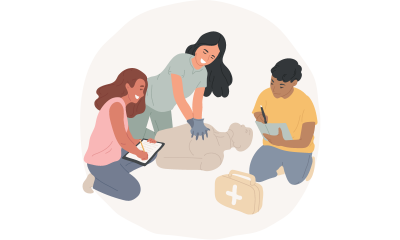 Basic Life Support in Care Training