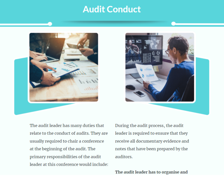 Quality Management System Internal Auditor