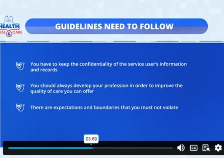 Sneak peek of Health and Social Care Level 2 Diploma