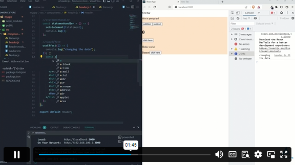 Building an E-commerce Store with React.js – Training Express