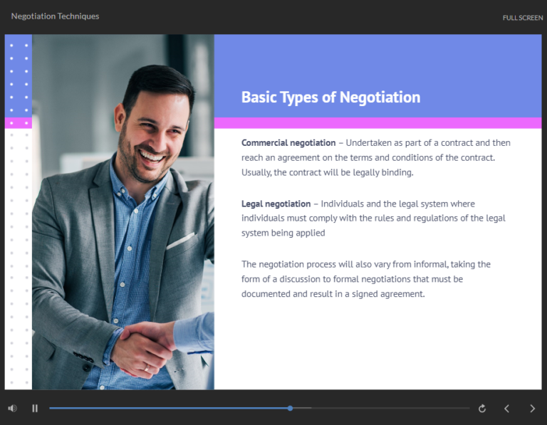Business Support Manager Training