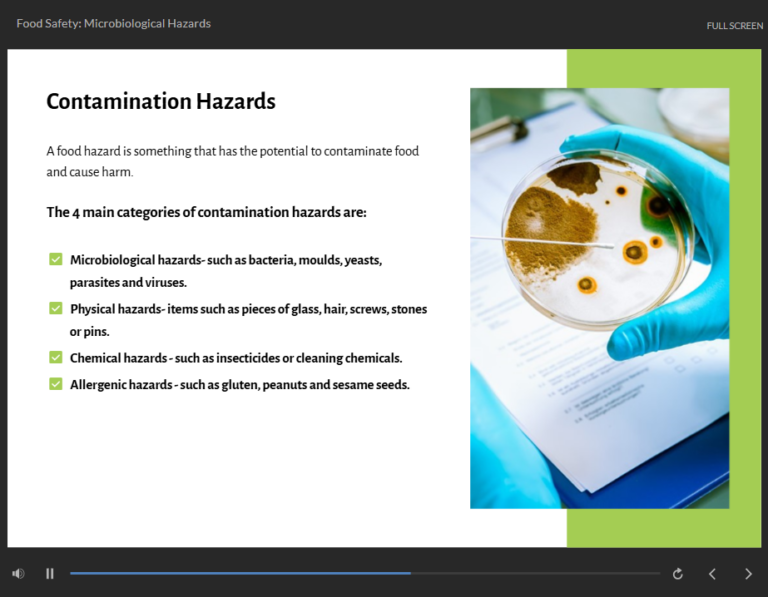 Certificate in HACCP Level 2