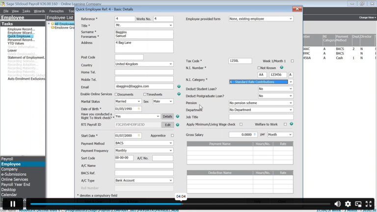Diploma in Payroll Administrator Level 5