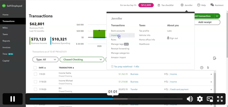 QuickBooks for Self-Employed