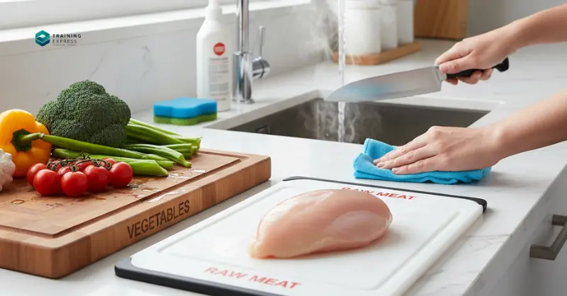 3. Sanitize Surfaces and Equipment