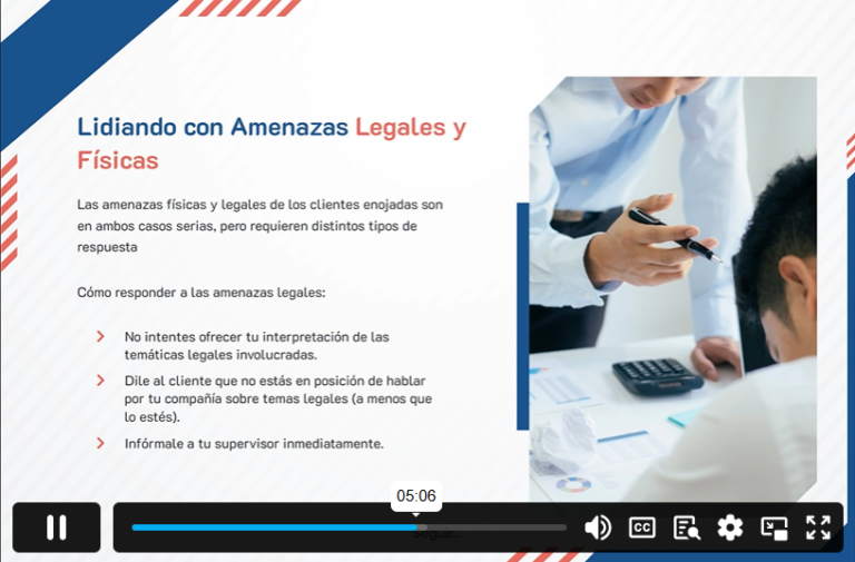 Customer Support (In Spanish)