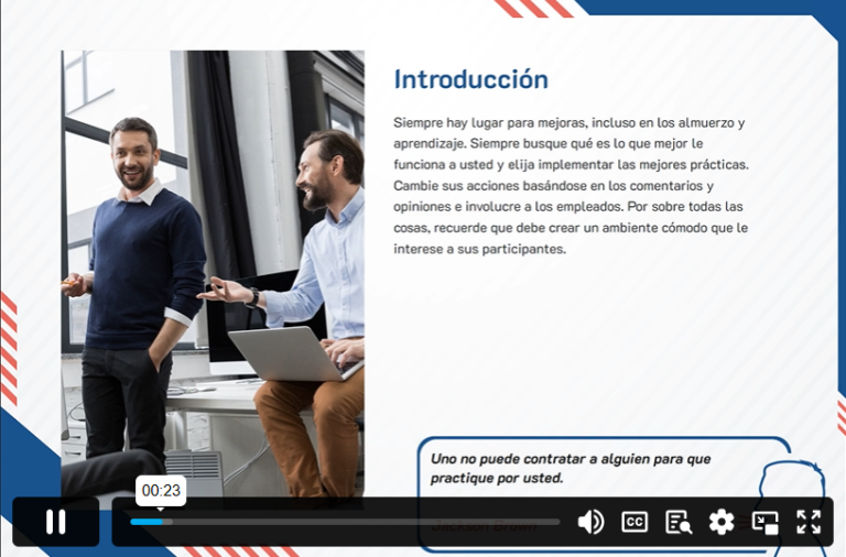 Develop a Lunch and Learn (In Spanish)