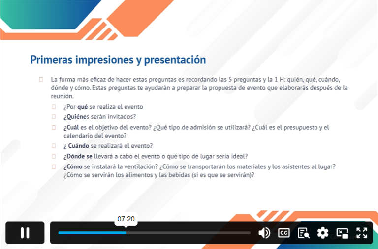 Wedding Planner (In Spanish)