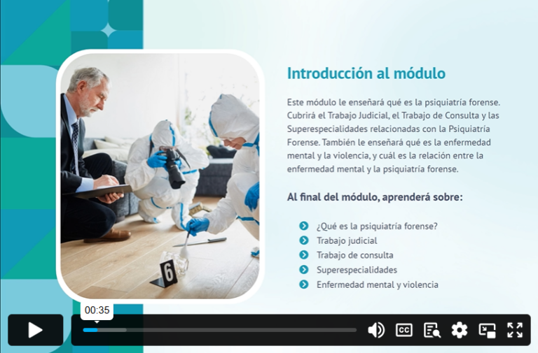 Criminal Psychology and Forensic Psychiatry (In Spanish)