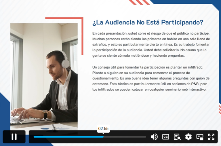 Create a Great Webinar (In Spanish)