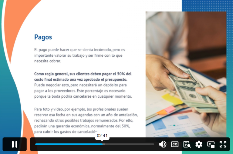 Wedding Planner (In Spanish)