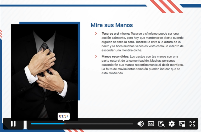 Basics of Body Language (In Spanish)