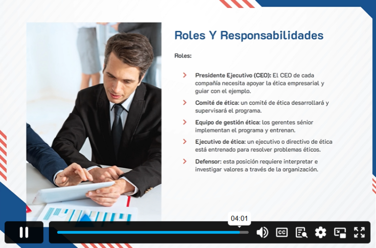 Business ethics (In Spanish)