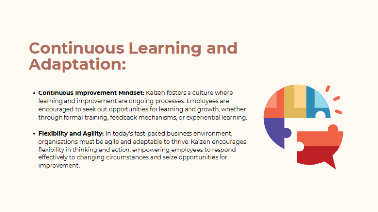 Kaizen and Continuous Improvement