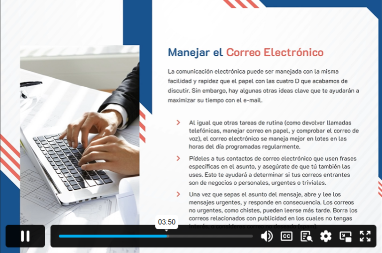 Organizar tu Espacio de Trabajo