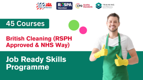 British Cleaning (RSPH Approved & NHS Way) – Job ready Skills