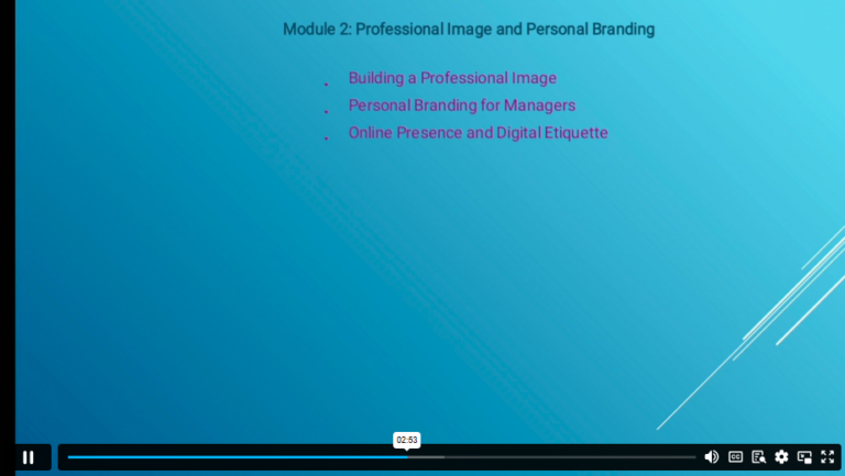 Personal branding for managers