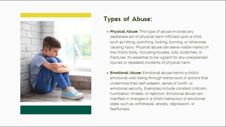 Safeguarding and Child Protection