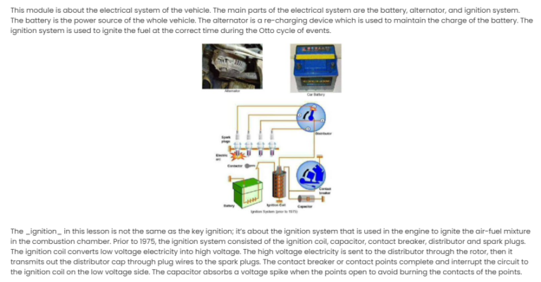 The Electrical System