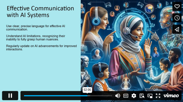Effective Communication with AI Systems