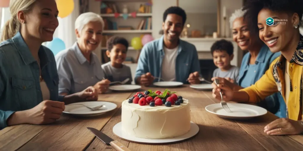 How many people will an 8 inch cake feed