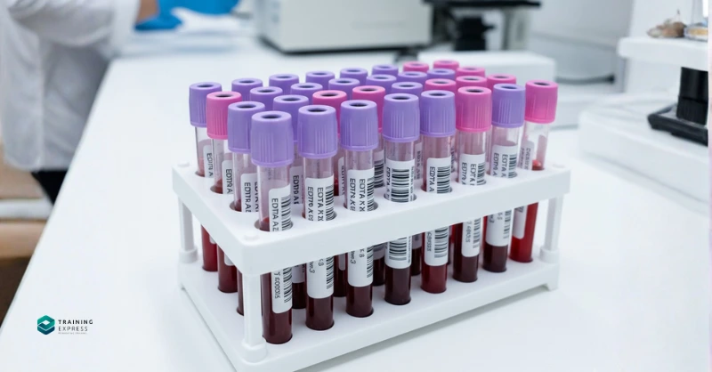 6. Lavender or Pink Top Tubes These are hematology workhorses, commonly used for complete blood counts (CBCs) and blood typing.