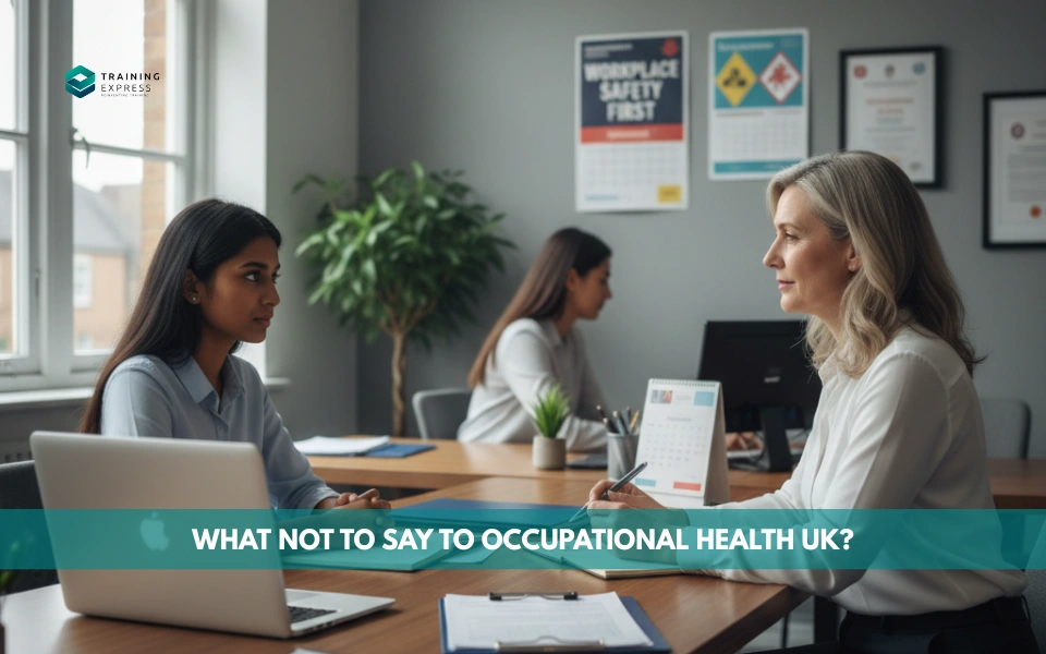 What Not To Say To Occupational Health UK