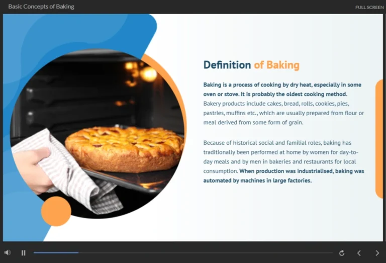 Certification of Baking & Cake Decorating