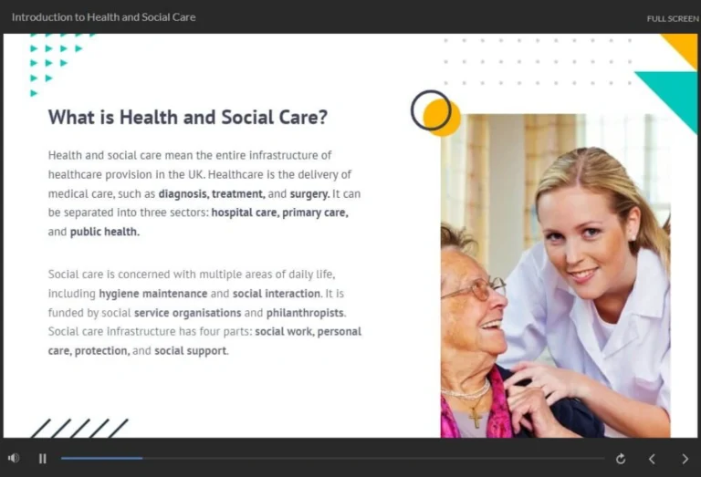 Level 5 health and social care Sneakpeek