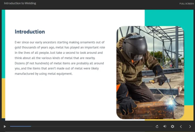 Online Welding Course