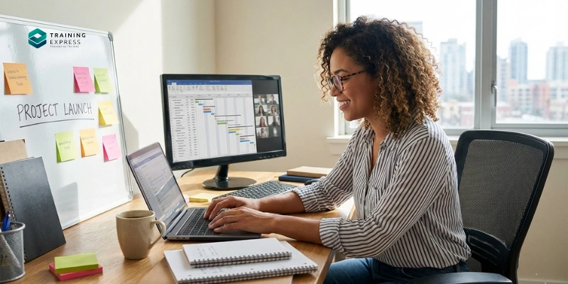 Project Management Assistant Remotely Working