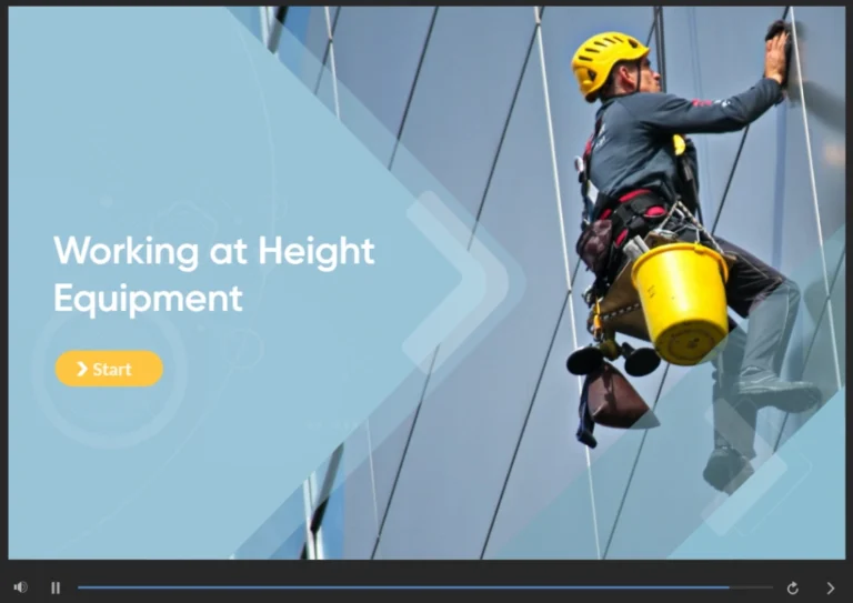 Working at Height Training Level 3 Sneak peek